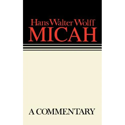 Micah Continental Commentary