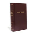 KJV, Pew Bible, Large Print, Hardcover, Burgundy, Red Letter Edition