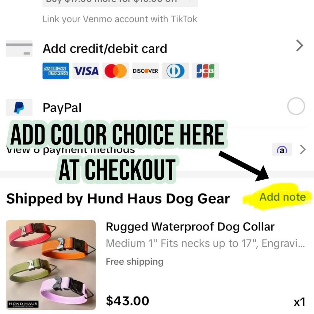 Waterproof BioThane Dog Collar