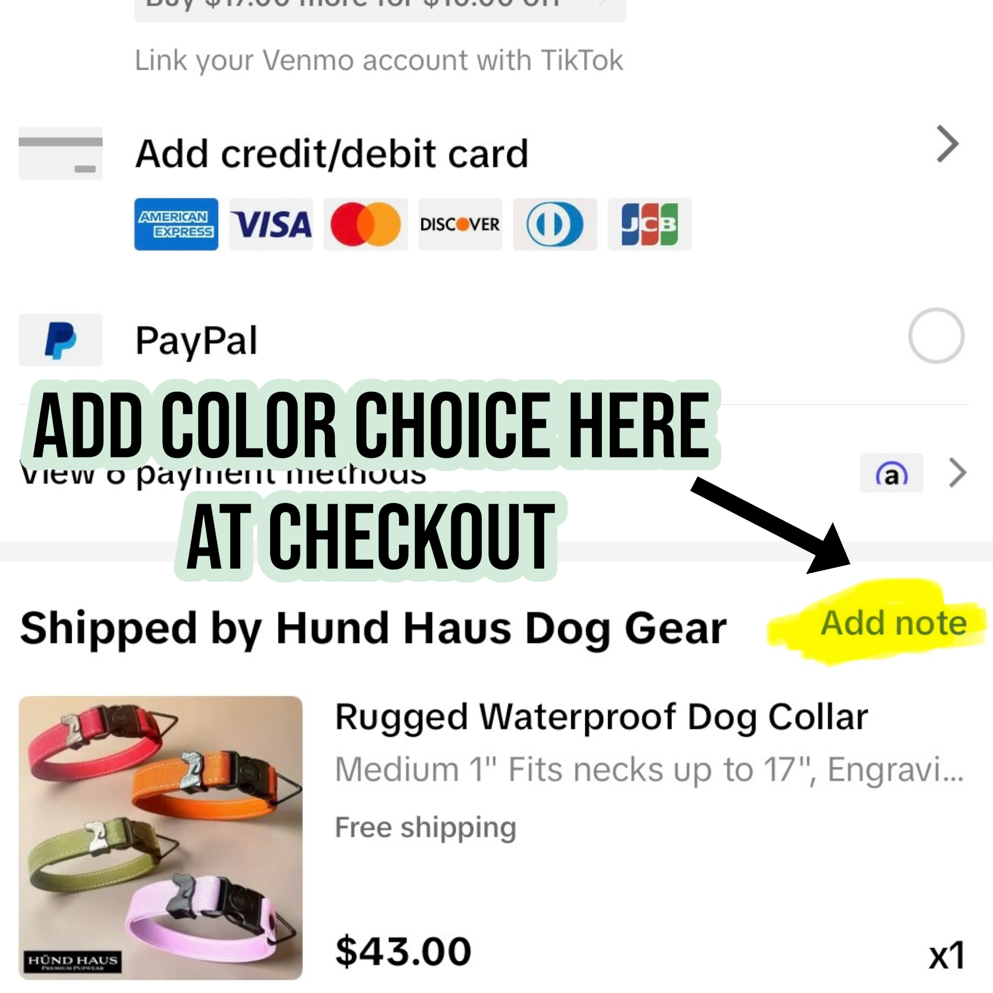 Waterproof BioThane Dog Collar