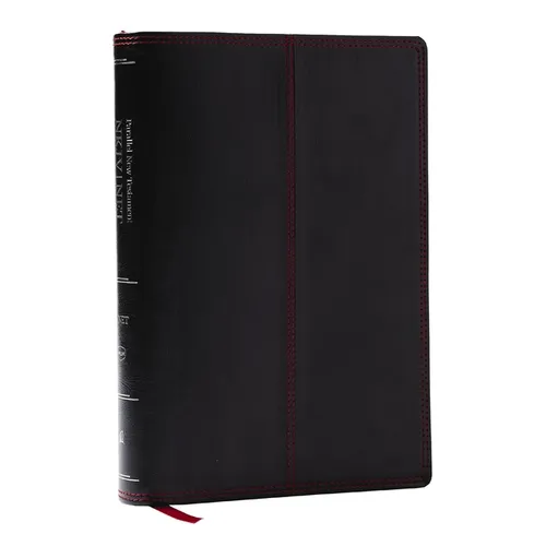 Nkjv-Net Parallel New Testament with Net Translators' Notes, Black Leathersoft, Red Letter, Comfort Print: Unparalleled Insights with Over 16,000 Tran