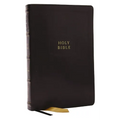 KJV Holy Bible with Apocrypha and 73,000 Center-Column Cross References, Black Leathersoft, Red Letter, Comfort Print: King James Version