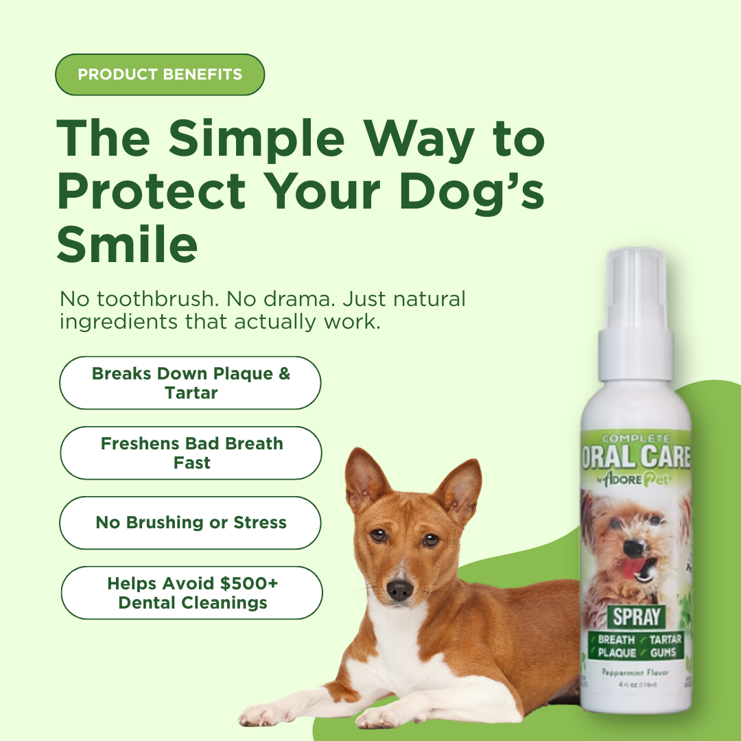 Natural Dog Oral Care Spray
