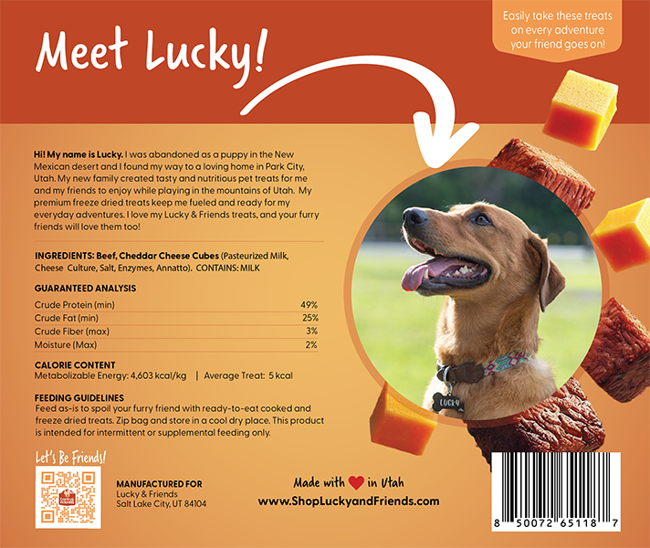Freeze-Dried Steak & Cheese Dog Treats