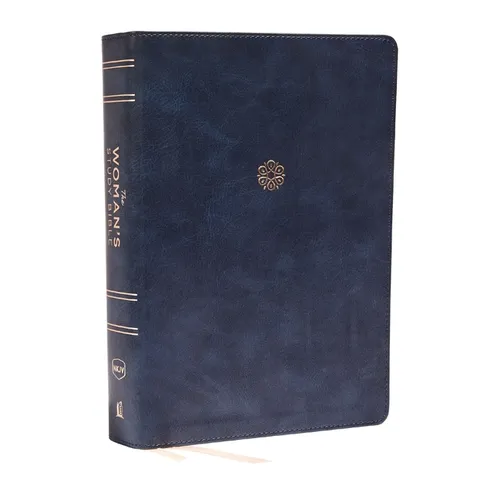 The Nkjv, Woman's Study Bible, Leathersoft, Blue, Full-Color: Receiving God's Truth for Balance, Hope, and Transformation