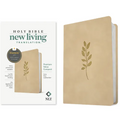 NLT Premium Value Compact Bible, Filament Enabled (Leatherlike, Ivory Vine)