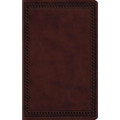 ESV Large Print Value Thinline Bible (Trutone, Mahogany, Border Design)