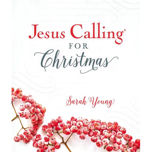 Jesus Calling for Christmas, Padded Hardcover, with Full Scriptures: Seasonal Devotions for Christmas (a 50-Day Devotional) - The Perfect Christian Gi