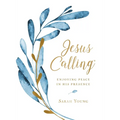Jesus Calling, Large Text Cloth Botanical, with Full Scriptures: Enjoying Peace in His Presence (a 365-Day Devotional)