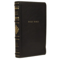 Kjv, Sovereign Collection Bible, Personal Size, Leathersoft, Black, Red Letter Edition, Comfort Print: Holy Bible, King James Version