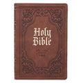 KJV Bible Thinline Brown