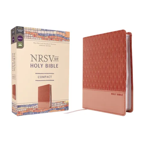 Nrsvue, Holy Bible, Compact, Leathersoft, Peach, Comfort Print