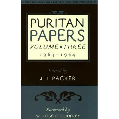 Puritan Papers: 1963-1964