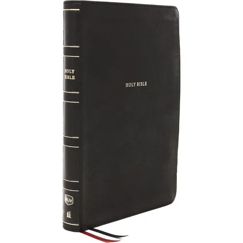 Nkjv, Thinline Bible, Large Print, Leathersoft, Black, Comfort Print: Holy Bible, New King James Version