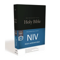 NIV, Pew and Worship Bible, Hardcover, Black