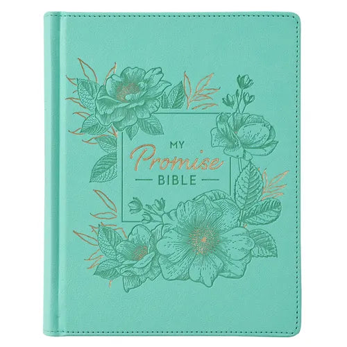 KJV My Promise Bible (Faux Leather Hardcover, Teal)