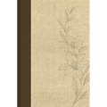 CSB Single-Column Wide-Margin Bible, Cream Cloth Over Board