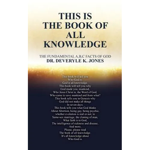 This Is the Book of All Knowledge