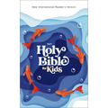 Nirv, Outreach Bible for Kids, Paperback, Blue