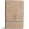KJV Large Print Personal Size Reference Bible, Earthen Suedesoft Leathertouch, Indexed