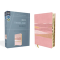 Niv, Thinline Bible, Leathersoft, Pink, Red Letter, Thumb Indexed, Comfort Print