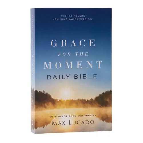 Nkjv, Grace for the Moment Daily Bible, Softcover, Comfort Print