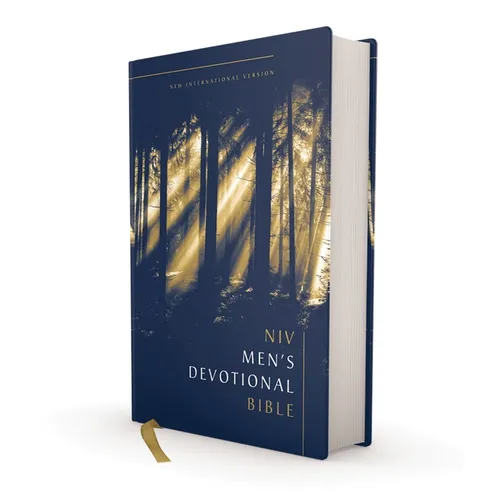 Niv, Men's Devotional Bible (by Men, for Men), Hardcover, Comfort Print