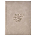 KJV Bible Note-Taking LP Faux Leather Hardcover Trust the Lord, Prov. 3:5