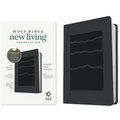 NLT Premium Value Compact Bible, Filament Enabled (Leatherlike, Black Mountainscape)