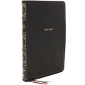 Nkjv, Thinline Bible, Giant Print, Leathersoft, Black, Thumb Indexed, Red Letter Edition, Comfort Print: Holy Bible, New King James Version