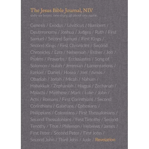 The Jesus Bible Journal, Revelation, Niv, Paperback, Comfort Print