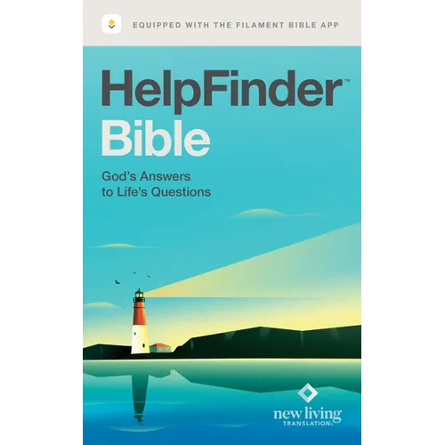 Helpfinder Bible Nlt, Filament Enabled (Softcover, Red Letter)