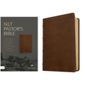NLT Pastor's Bible, Filament Enabled (Leatherlike, Brown, Red Letter)