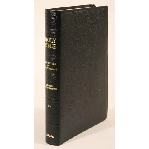 Old Scofield Study Bible-KJV-Classic: 1917 Notes