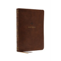 Nrsv, Catholic Bible, Standard Personal Size, Leathersoft, Brown, Comfort Print: Holy Bible
