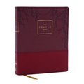 The Prayer Bible: Pray God's Word Cover to Cover (Nkjv, Burgundy Leathersoft, Red Letter, Comfort Print)