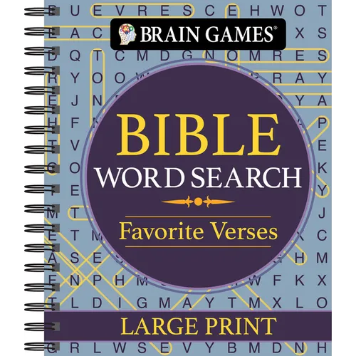 Brain Games - Bible Word Search: Favorite Verses - Large Print