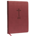 KJV, Thinline Bible, Large Print, Imitation Leather, Red Letter Edition