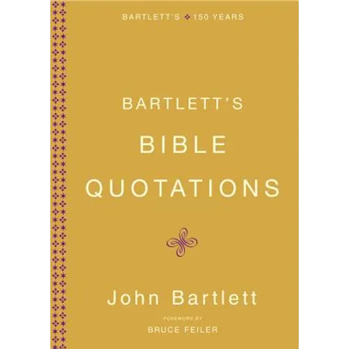 Bartlett's Bible Quotations