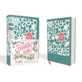 Niv, Beautiful Word Coloring Bible for Girls, Leathersoft Over Board, Teal: Hundreds of Verses to Color