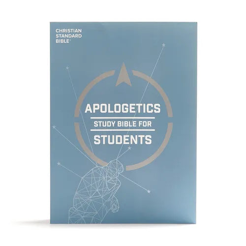 CSB Apologetics Study Bible for Students, Trade Paper: Black Letter, Teens, Study Notes and Commentary, Ribbon Marker, Sewn Binding, Easy-To-Read Bibl