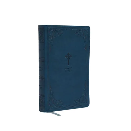 Nrsv, Catholic Bible, Gift Edition, Leathersoft, Teal, Comfort Print: Holy Bible