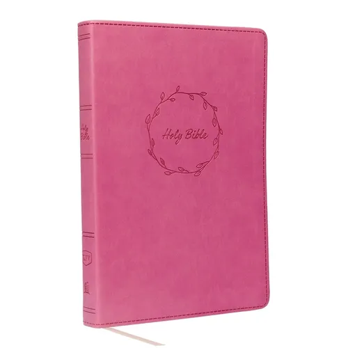 Kjv, Value Thinline Bible, Large Print, Leathersoft, Pink, Red Letter Edition, Comfort Print