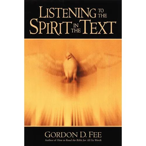 Listening to the Spirit in the Text