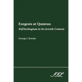 Exegesis at Qumran: 4qflorilegium in Its Jewish Context