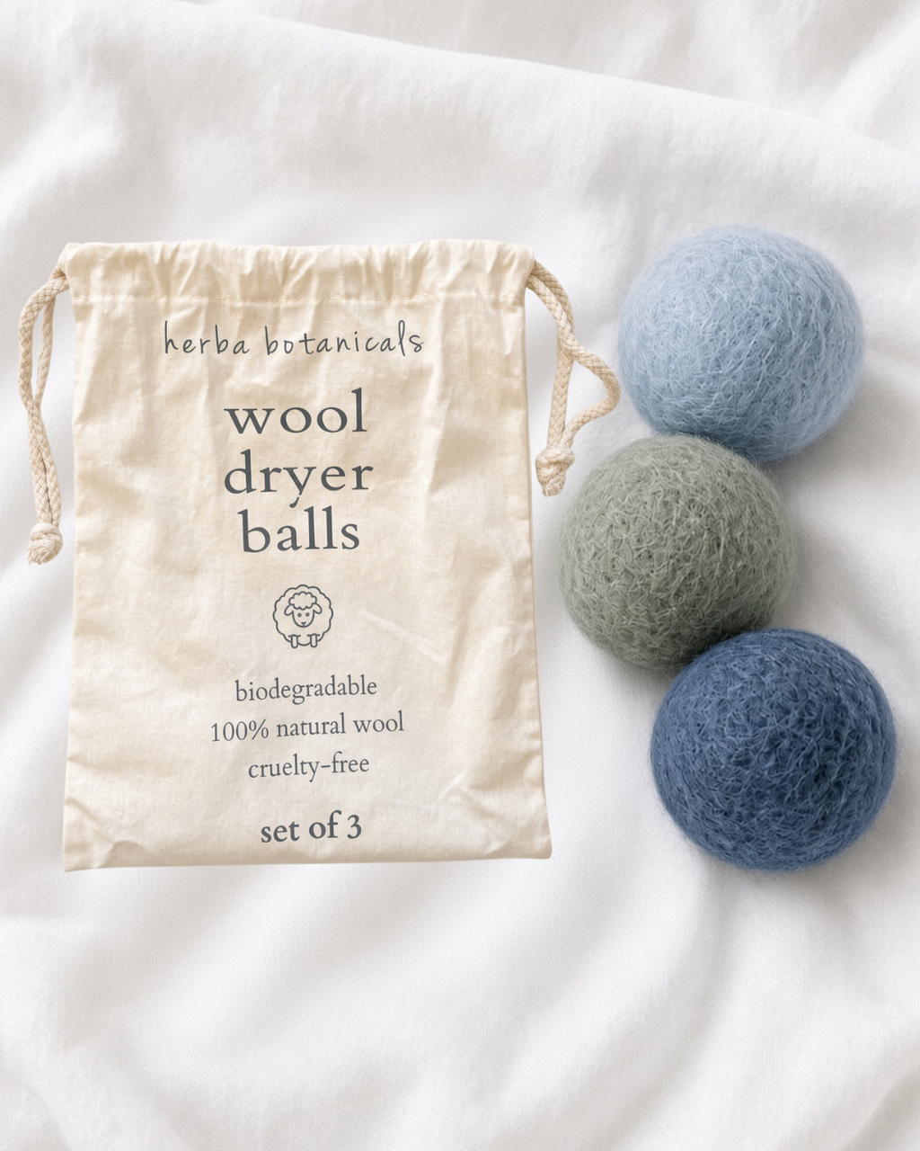 Natural Wool Dryer Balls
