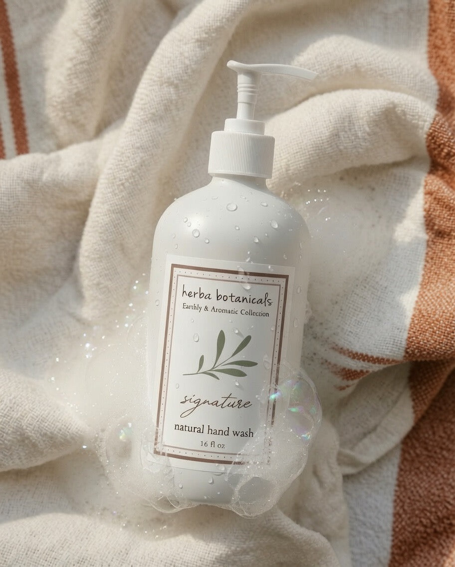 Natural Exfoliating Hand Wash with Volcanic Pumice