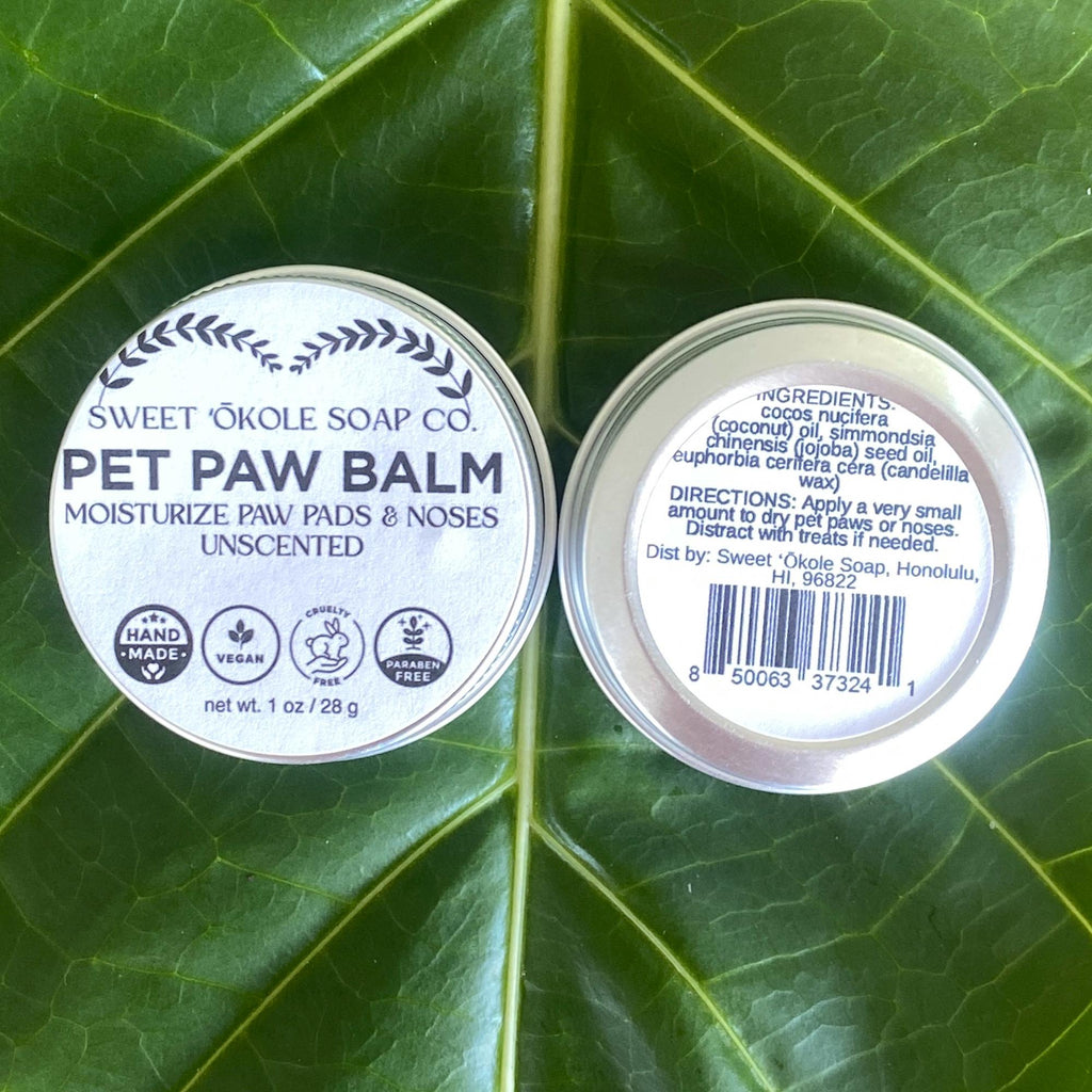 Natural Paw Balm for Dogs & Cats