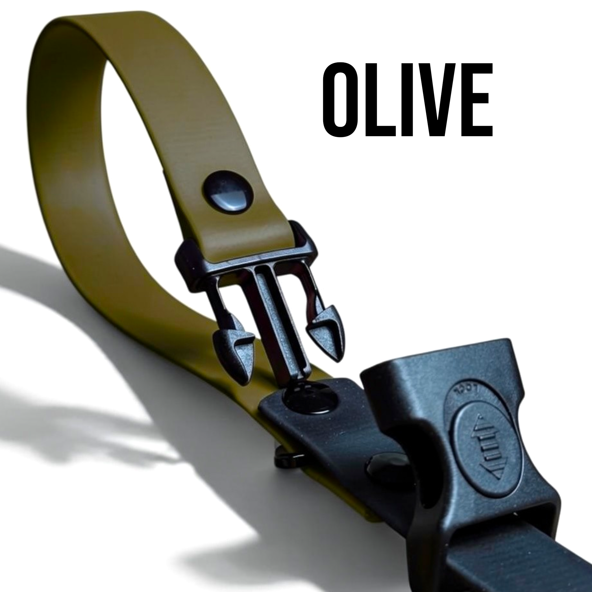 Waterproof BioThane Dog Leash with Locking Handle