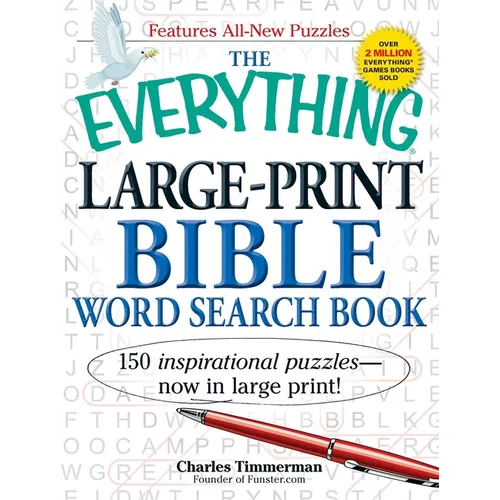 The Everything Large-Print Bible Word Search Book